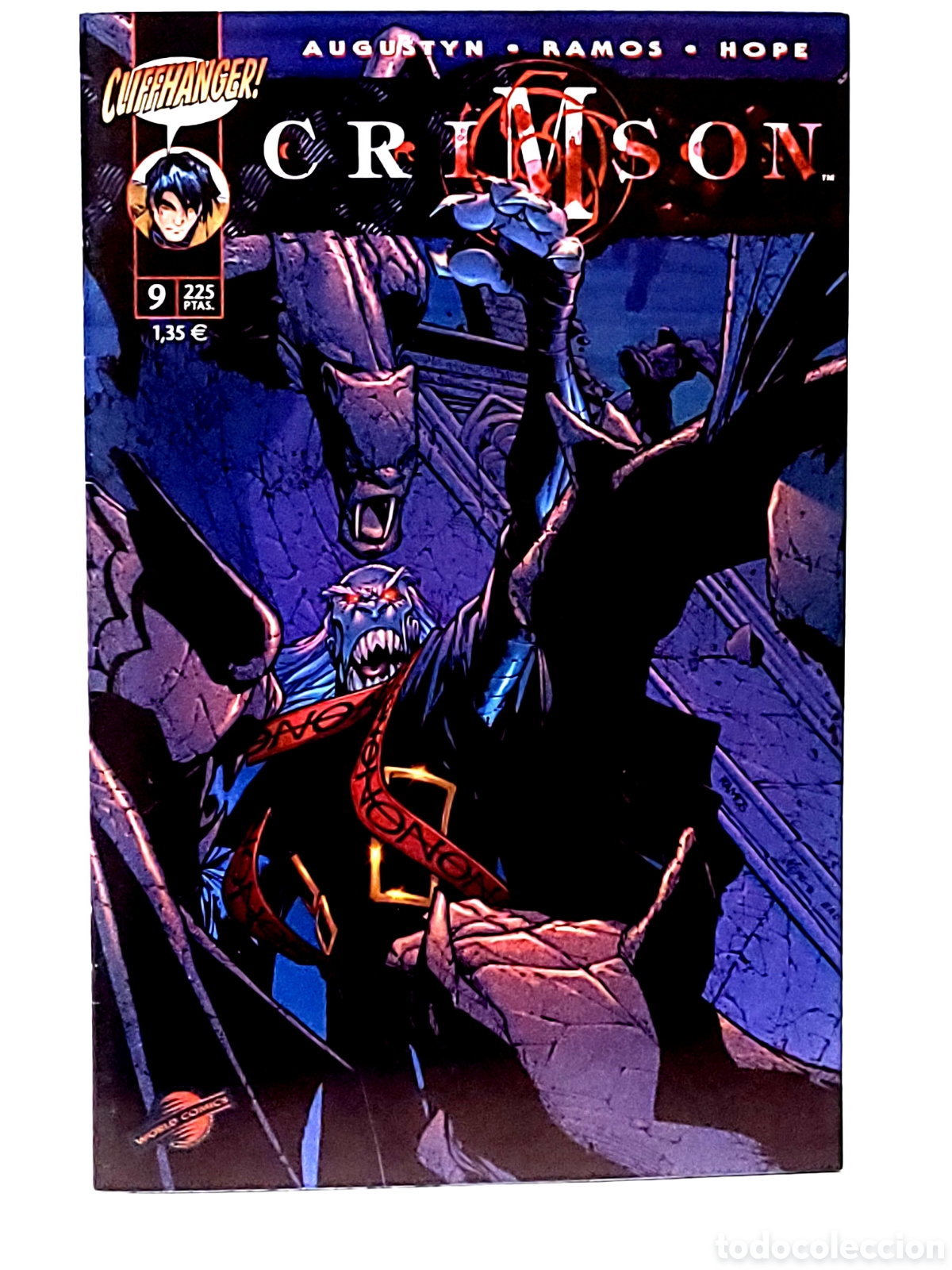 C&oacute;mics: EXCELENTE ESTADO CRIMSON 9 IMAGE PLANETA COMICS CLIFFHANGER