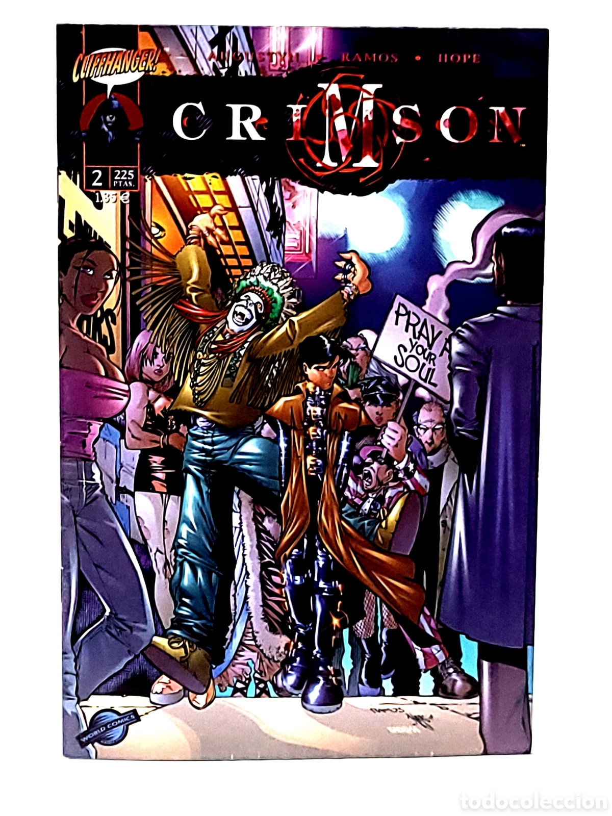 C&oacute;mics: EXCELENTE ESTADO CRIMSON 2 IMAGE PLANETA COMICS CLIFFHANGER - Foto 1