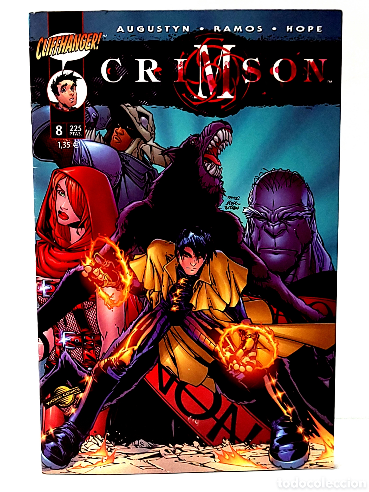 Comics: MUY BUEN ESTADO CRIMSON 8 IMAGE PLANETA COMICS CLIFFHANGER