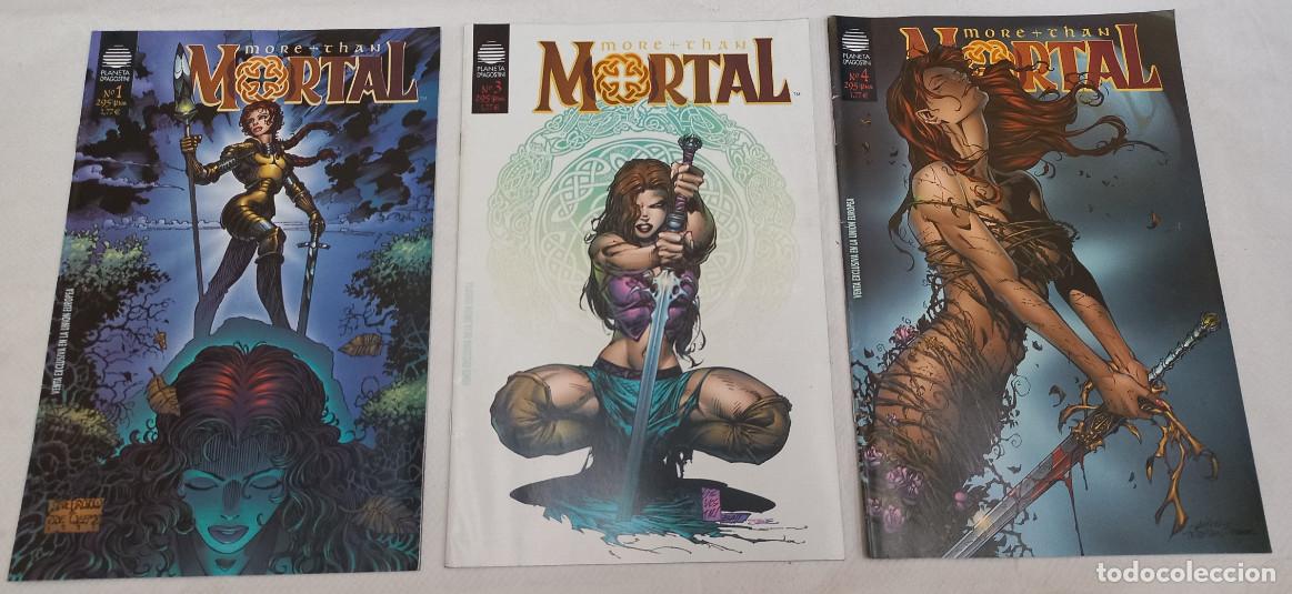 Comics : 3 COMIC, MORTAL MORE THAN, N&ordm; 1, 3 Y 4, PLANETA DEAGOSTINI 2000