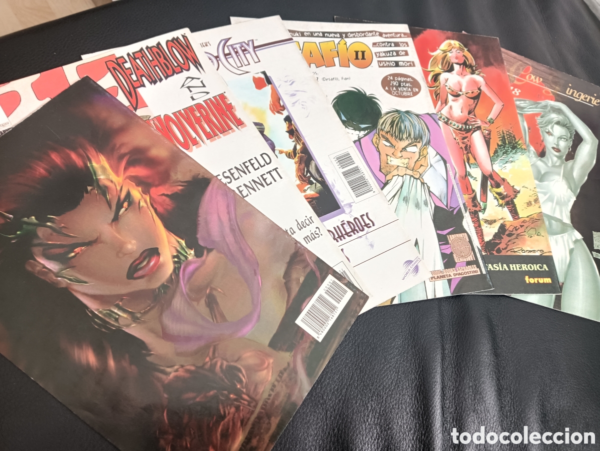 C&oacute;mics: Lote 6 Comics - WitchBlade - Del 1 al 6 - Planeta 1997 - Foto 2