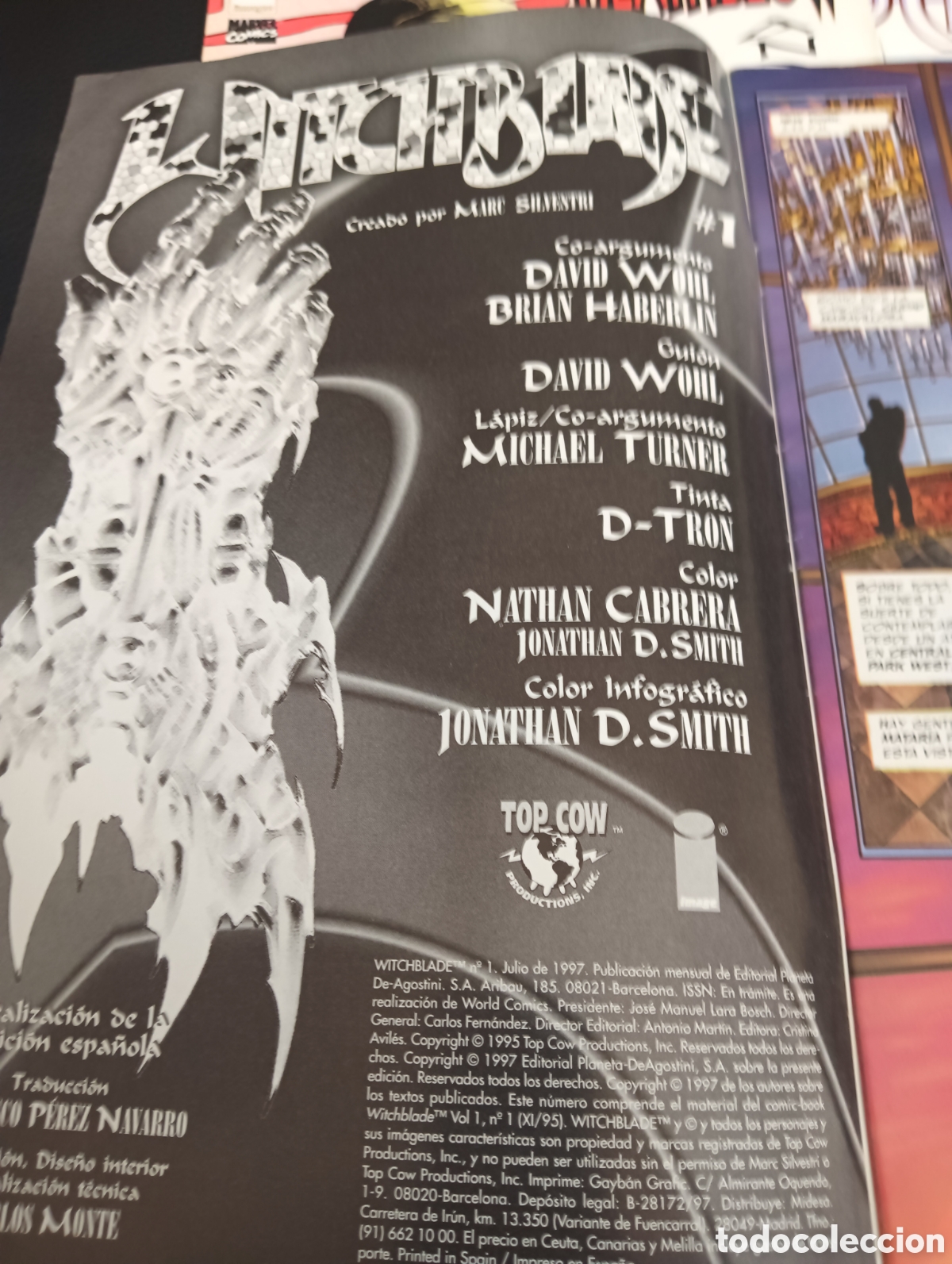 C&oacute;mics: Lote 6 Comics - WitchBlade - Del 1 al 6 - Planeta 1997 - Foto 3