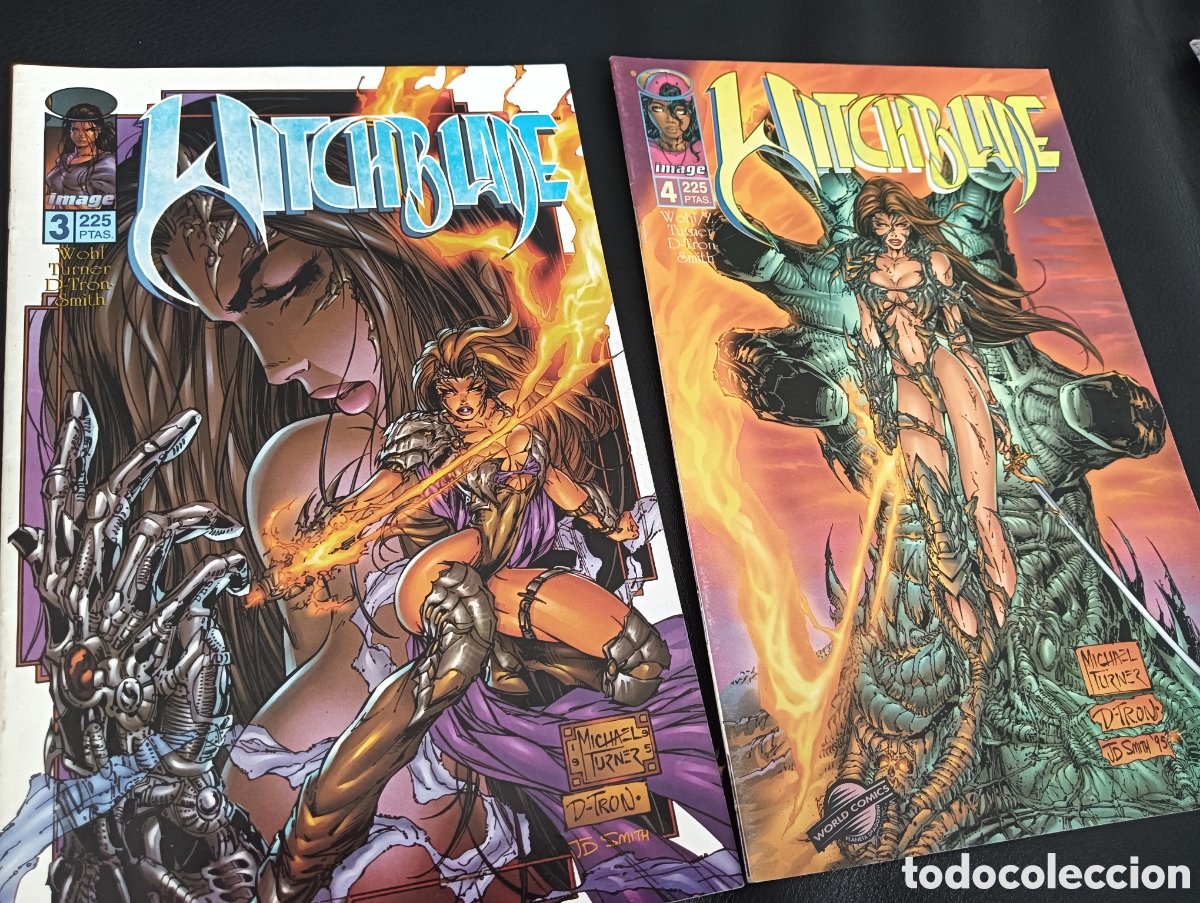 C&oacute;mics: Lote 6 Comics - WitchBlade - Del 1 al 6 - Planeta 1997 - Foto 6
