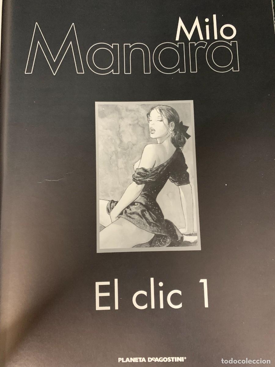 C&oacute;mics: COMIC: COMIC ER&Oacute;TICO EL CLIC N&ordm; 1 - MILO MANARA - PLANETA - Foto 2