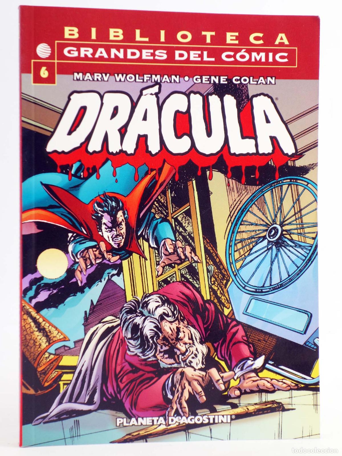 C&oacute;mics: BIBLIOTECA GRANDES DEL COMIC: DR&Aacute;CULA 6 (Wolfman / Colan) Planeta, 2003 - Foto 1