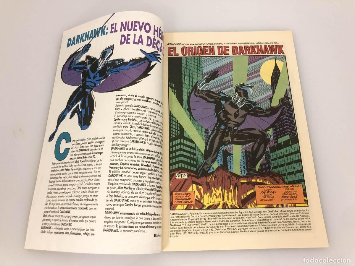 C&oacute;mics: Darkhawk - 7 primeros n&uacute;meros (1993, Planeta-De Agostini) - Foto 4