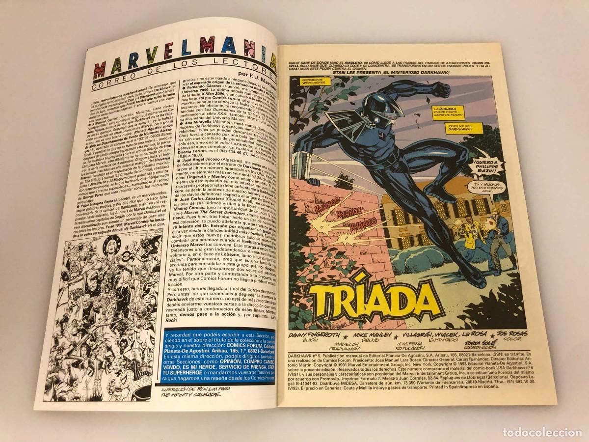 C&oacute;mics: Darkhawk - 7 primeros n&uacute;meros (1993, Planeta-De Agostini) - Foto 22