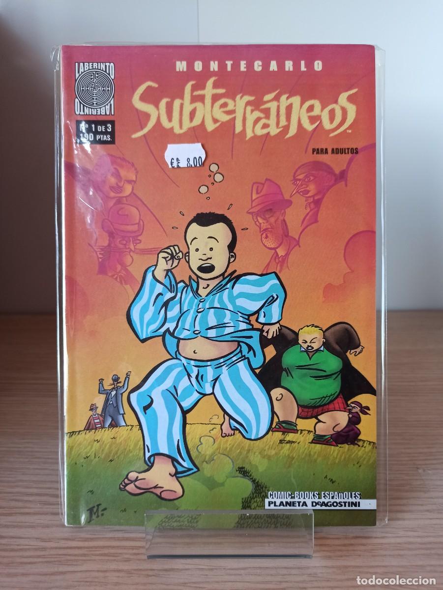 Comics : SUBTERRANEOS (Ed. Planeta DeAgostini) N&ordm; 1 a 3 (Serie limitada completa)
