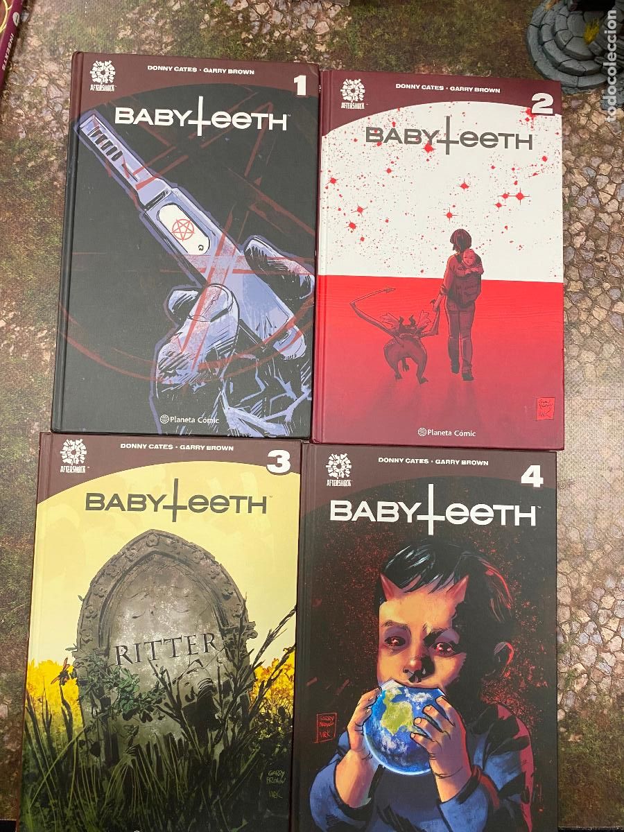 C&oacute;mics: BABYTEETH. CATES, BROWN. COMPLETA 4 TOMOS. AFTERSHOCK - Foto 1