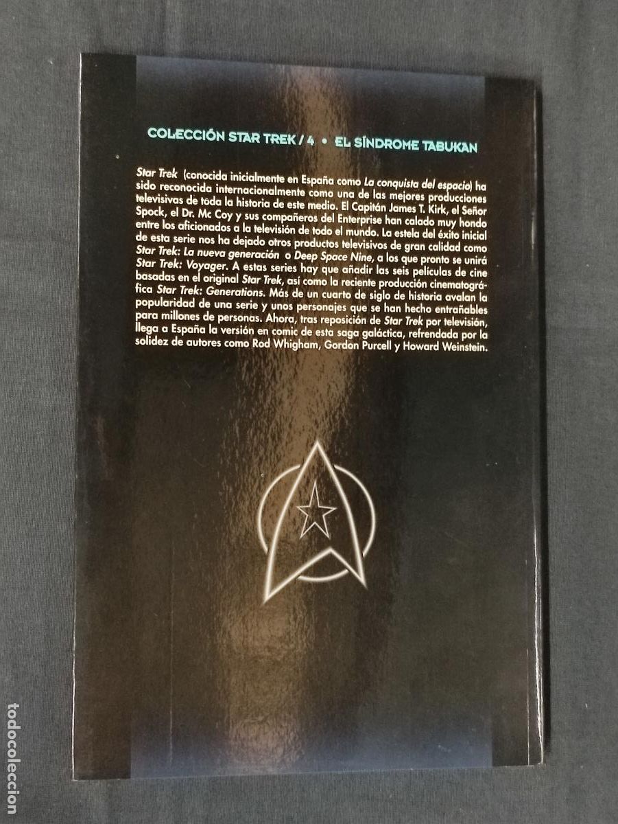 C&oacute;mics: STAR TREK - EL SINDROME DE TABUKAN - WORLD COMICS - PLANETA - - Foto 2