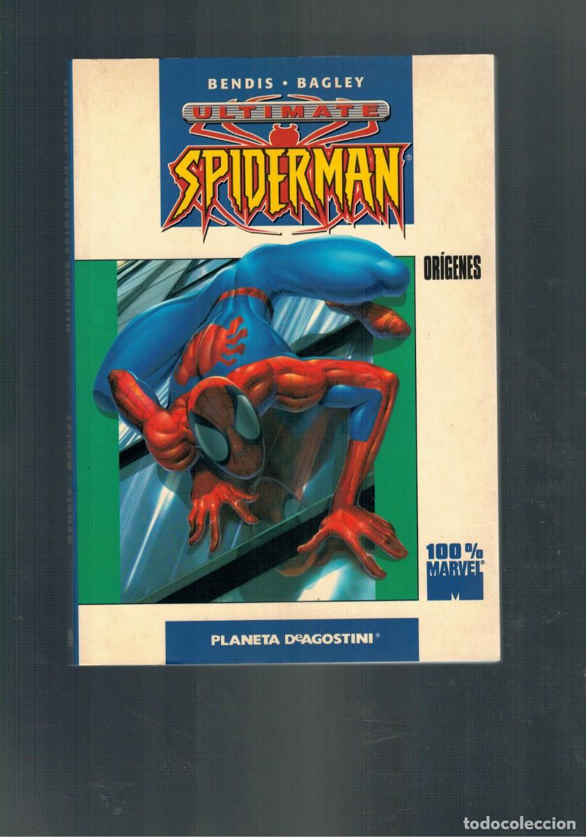 C&oacute;mics: ULTIMATE SPIDERMAN: OR&Iacute;GENES. 100% MARVEL. PLANETA. - Foto 1