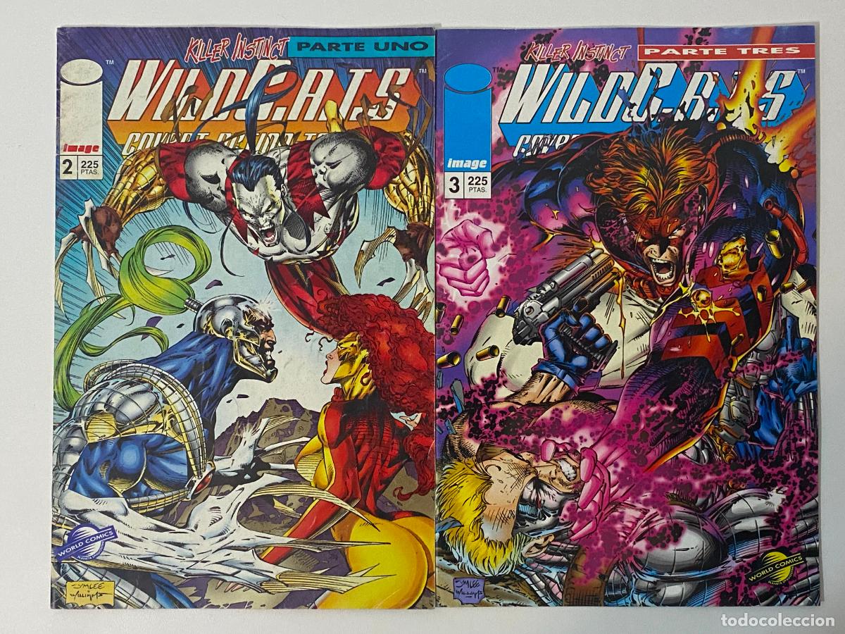 Comics: Crossover Wildcats / Cyberforce: Killer Instict, completa 4 n&ordm;s. Image Parte 1 2 3 Volumen Vol I Vs