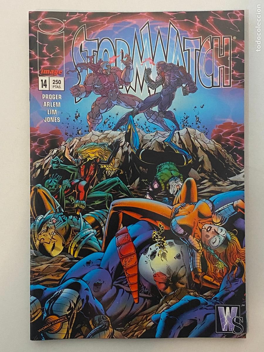 Comics: Stormwatch Volumen 1, n&ordm; 14 . Planeta de Agostini, World Comics, 1995. Image Vol II Storm Watch