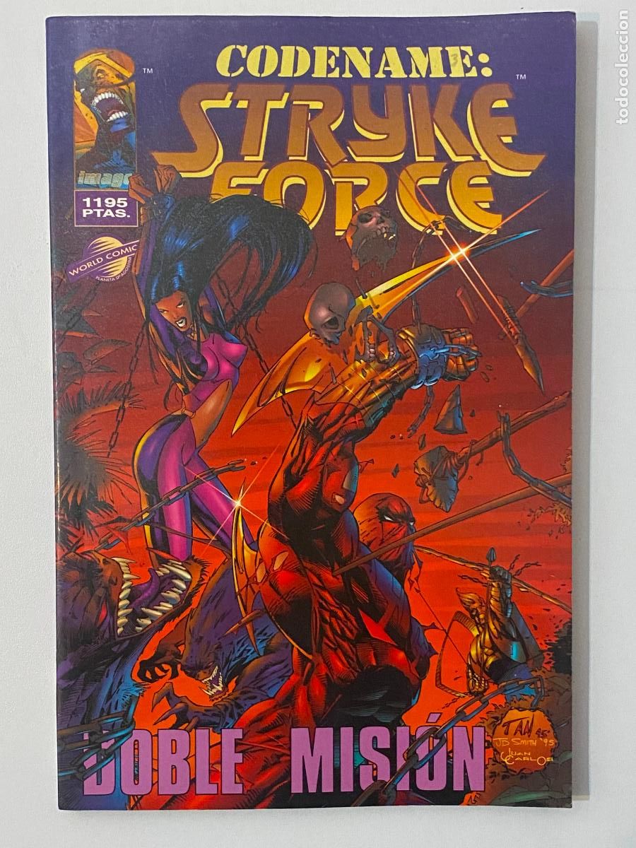 C&oacute;mics: Codename: StrikeForce. Doble Misi&oacute;n. Planeta World Comics Wildstorm 1996 Strike Force - Foto 1