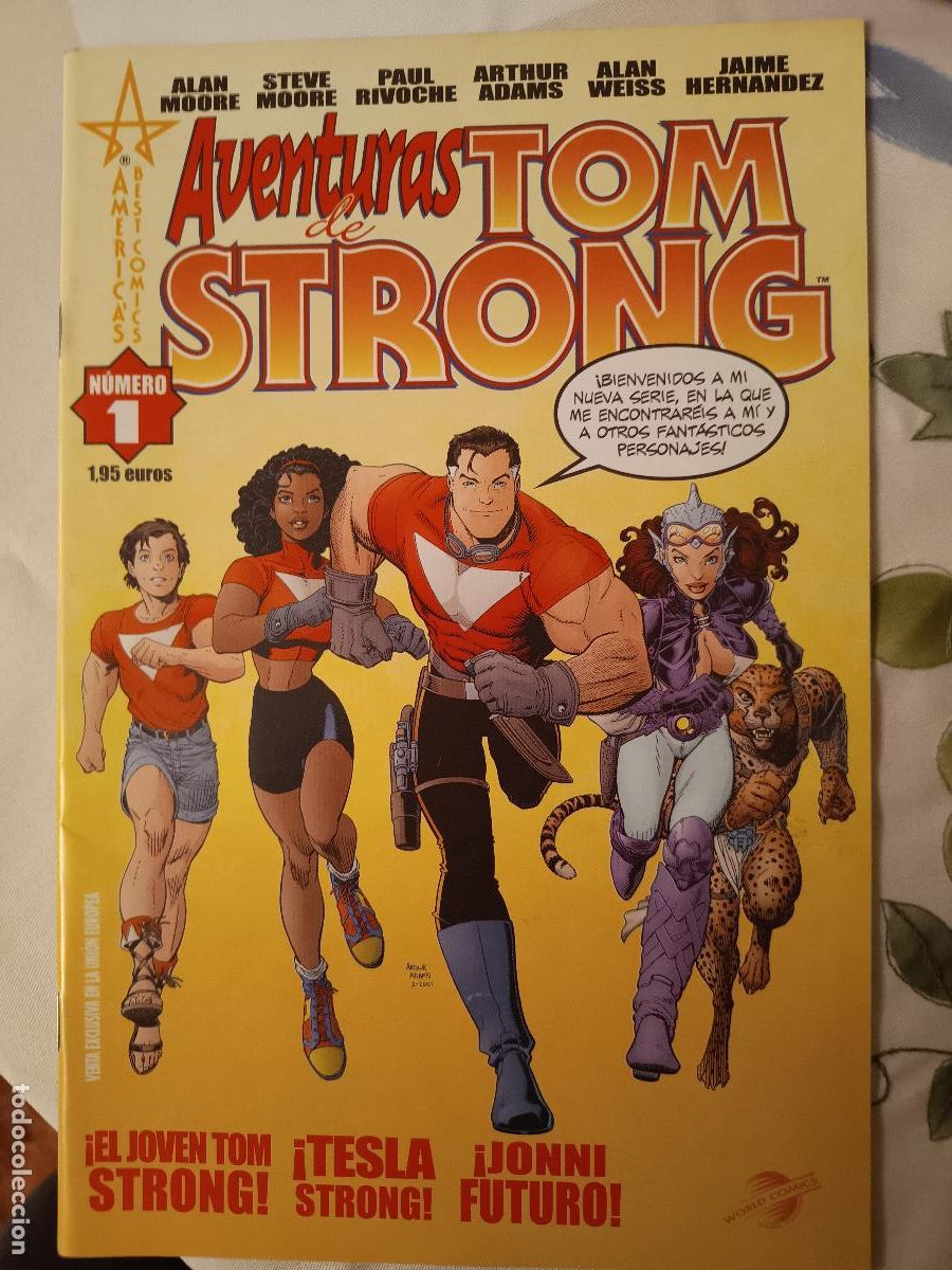 C&oacute;mics: AVENTURAS DE TOM STRONG N&ordm; 1 PLANETA - Foto 1
