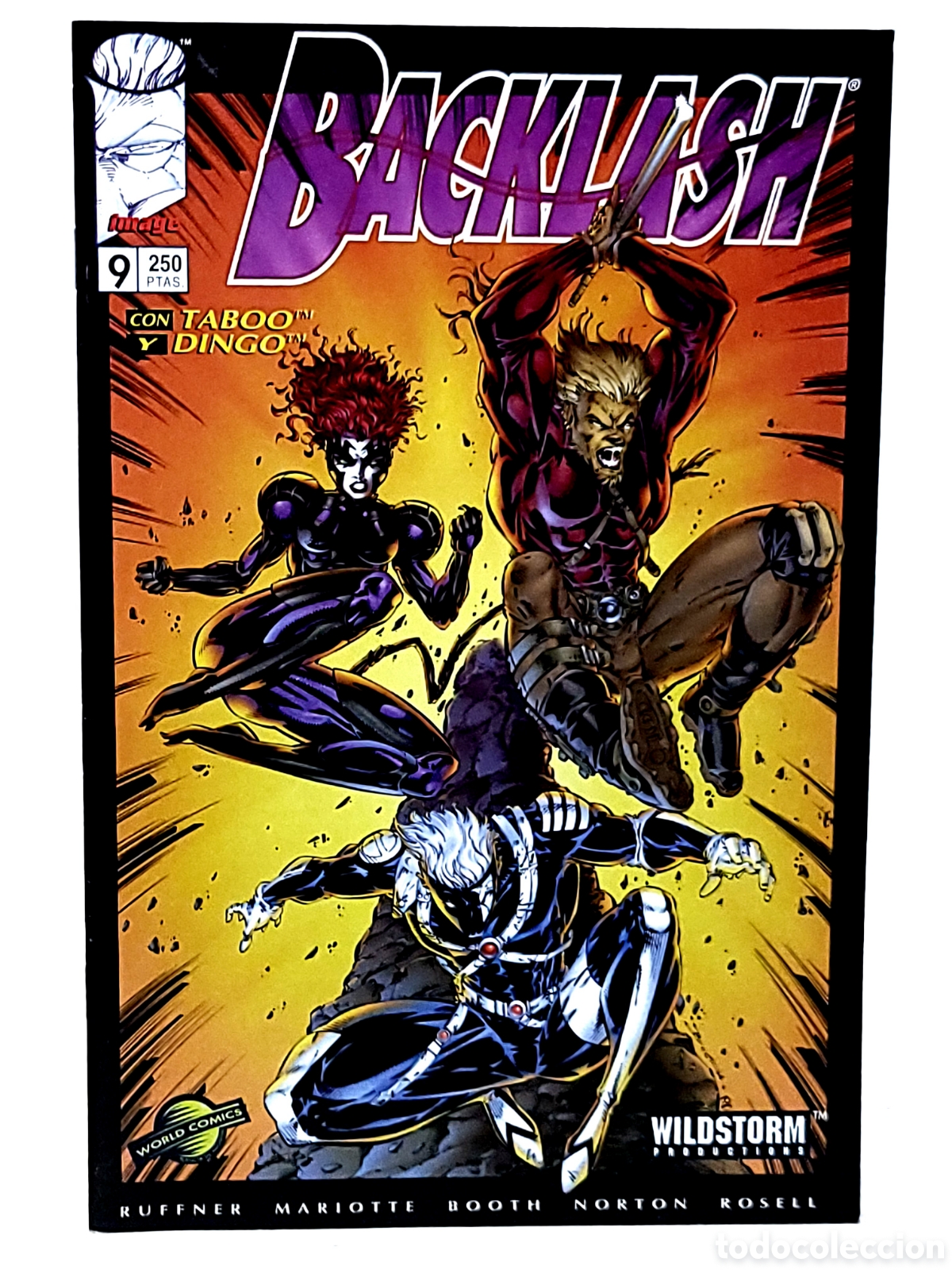 C&oacute;mics: EXCELENTE ESTADO BLACKLASH 9 IMAGE WILDSTORM PLANETA COMICS - Foto 1