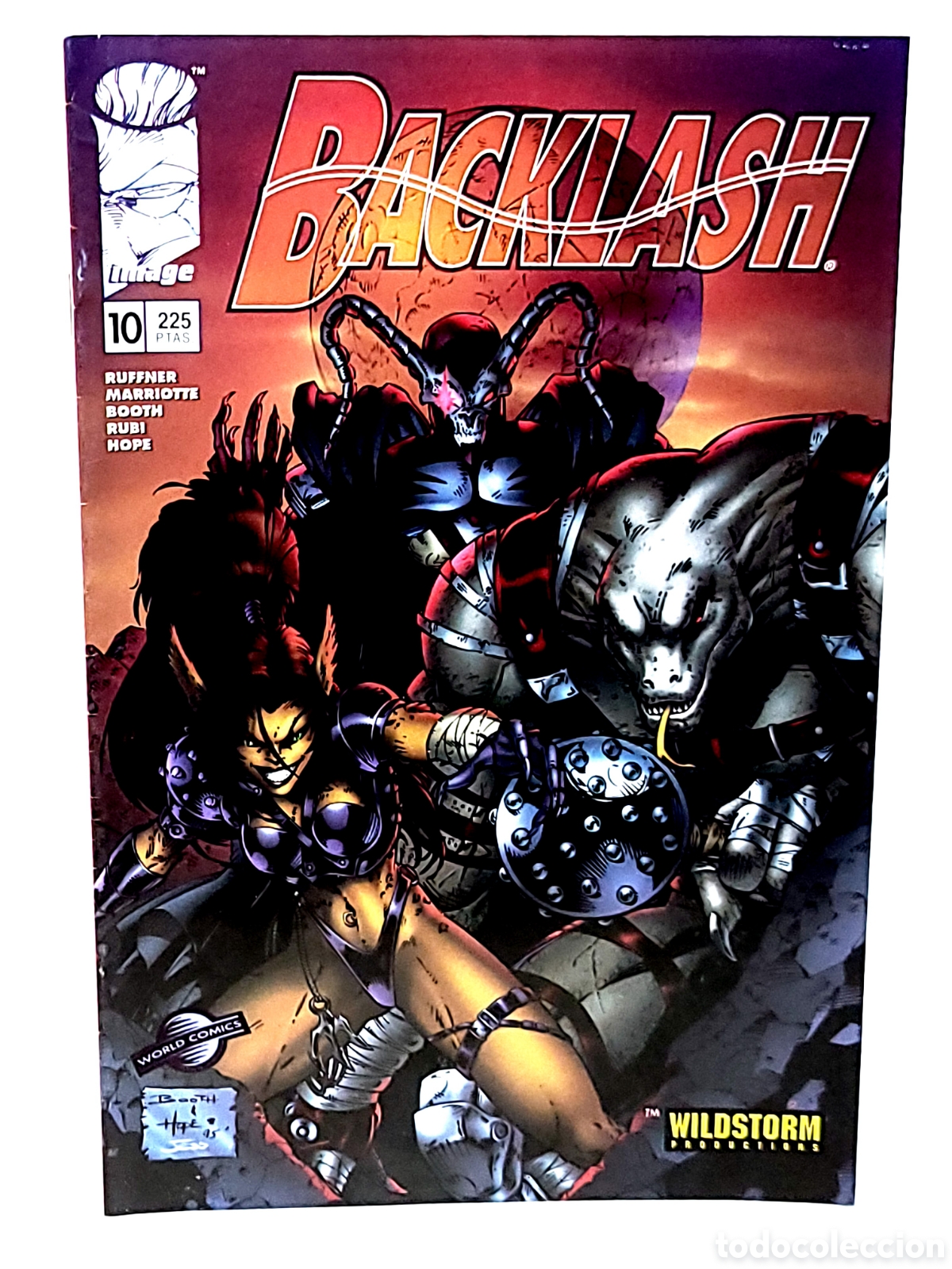 C&oacute;mics: CASI EXCELENTE ESTADO BACKLASH 10 IMAGE COMICS GRAPA PLANETA - Foto 1