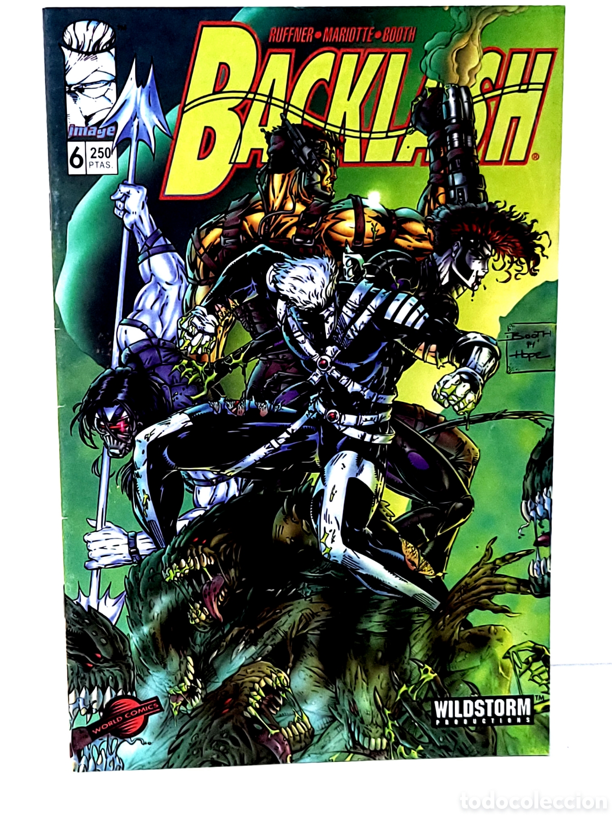 C&oacute;mics: CASI EXCELENTE ESTADO BACKLASH 6 IMAGE COMICS GRAPA PLANETA GRAPA - Foto 1
