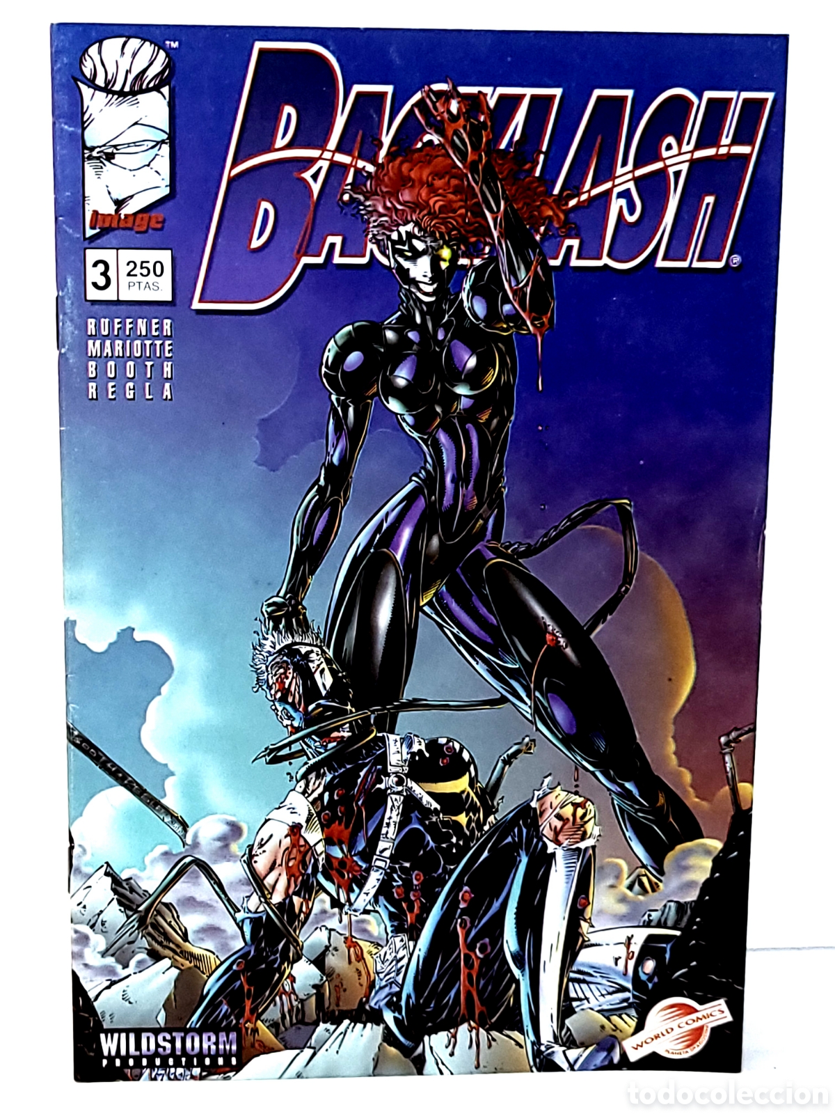 C&oacute;mics: CASI EXCELENTE ESTADO BACKLASH 3 IMAGE COMICS GRAPA PLANETA GRAPA - Foto 1