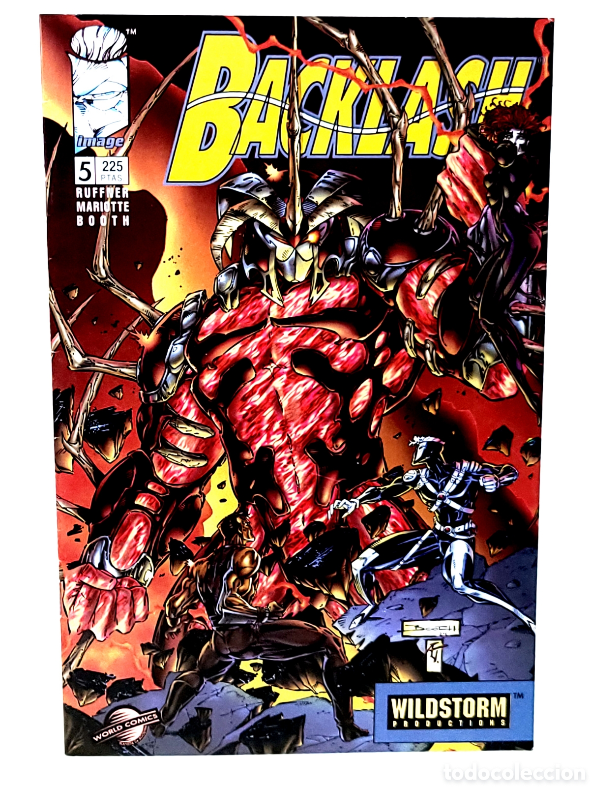 C&oacute;mics: CASI EXCELENTE ESTADO BACKLASH 5 IMAGE COMICS GRAPA PLANETA GRAPA - Foto 1
