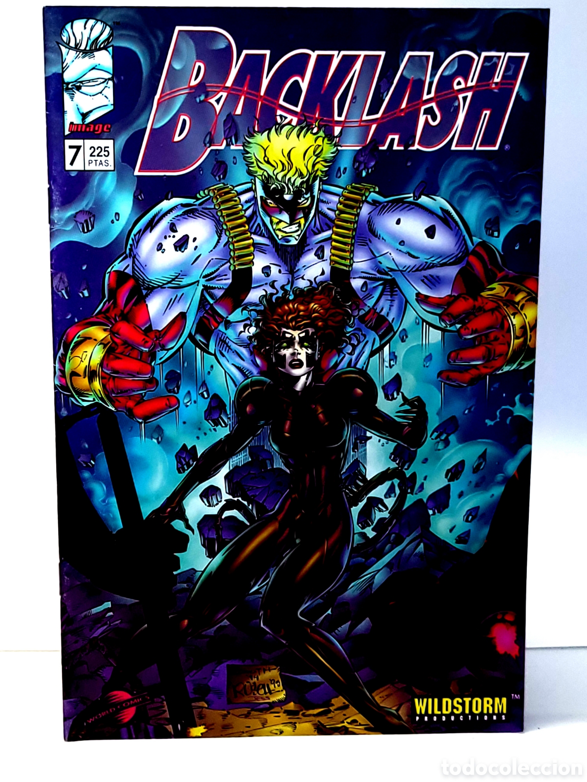 C&oacute;mics: CASI EXCELENTE ESTADO BACKLASH 7 IMAGE COMICS GRAPA PLANETA GRAPA - Foto 1