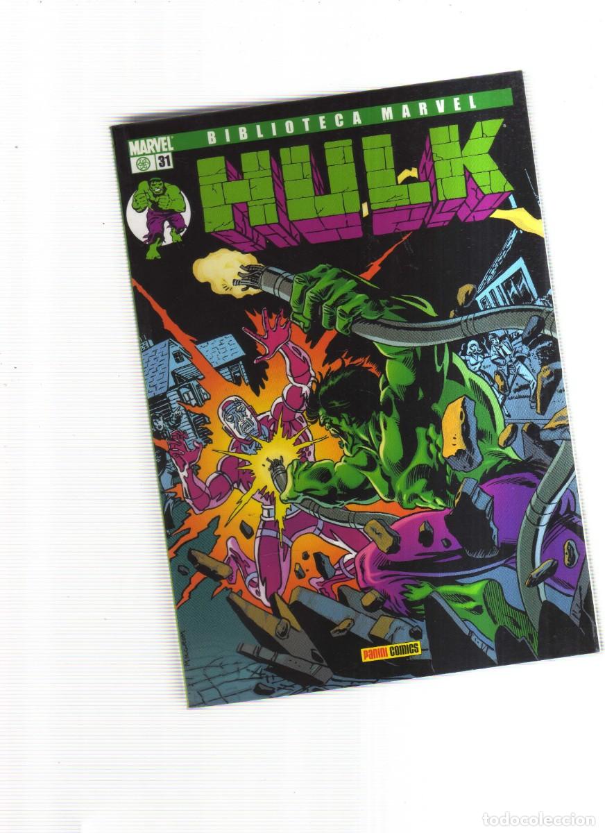 C&oacute;mics: HULK BIBLIOTECA MARVEL LOTE DE 4 NUMEROS 27,29,30,31 - Foto 1