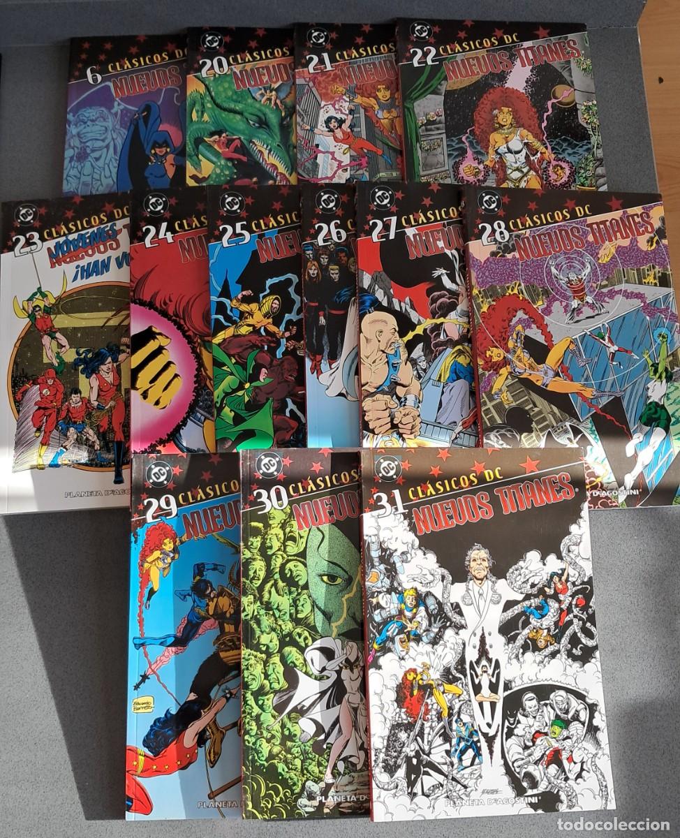 Comics: LOTE CL&Aacute;SICOS DC NUEVOS TITANES - PLANETA