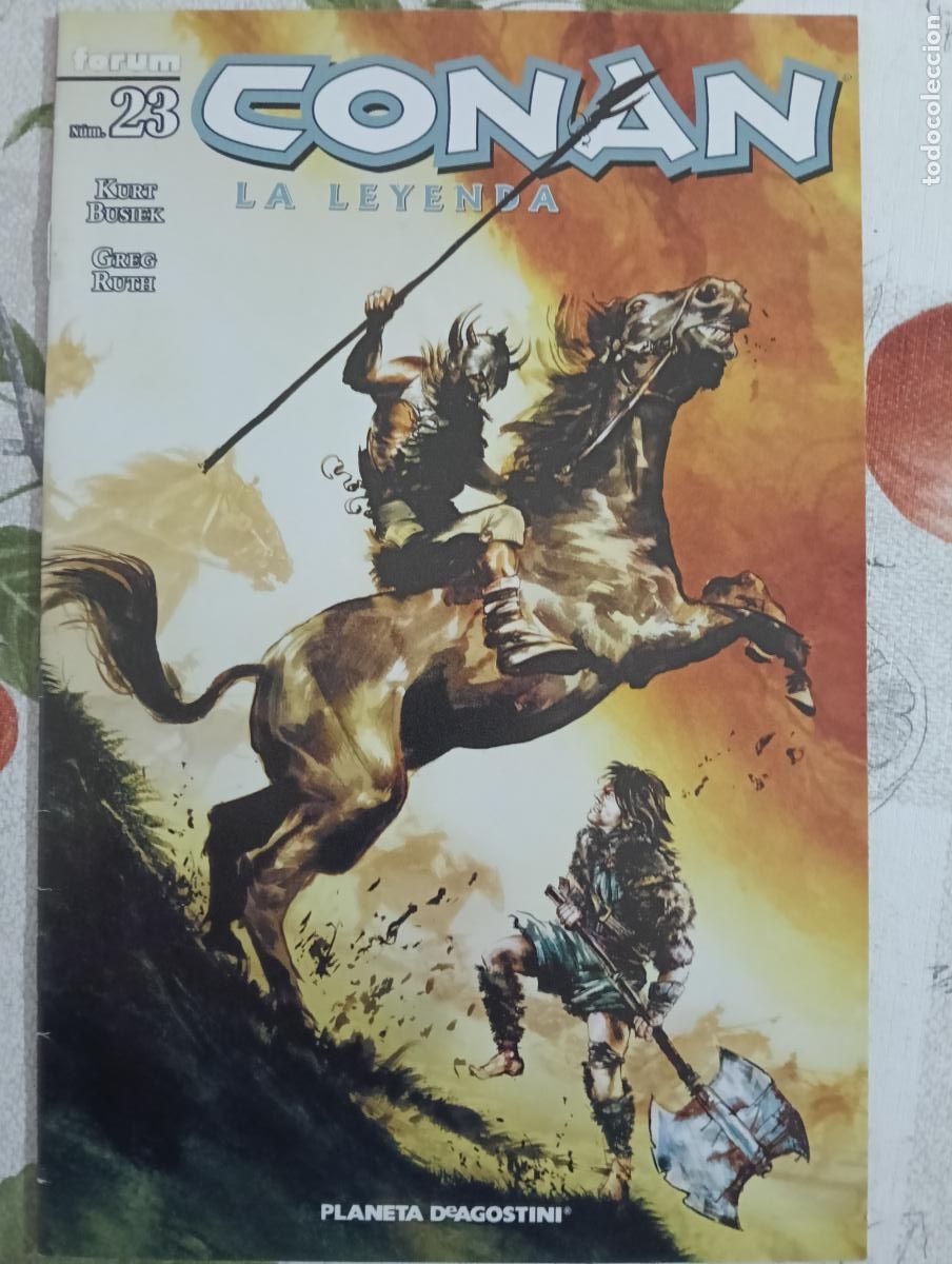 C&oacute;mics: CONAN LA LEYENDA N&ordm; 23 FORUM - Foto 1