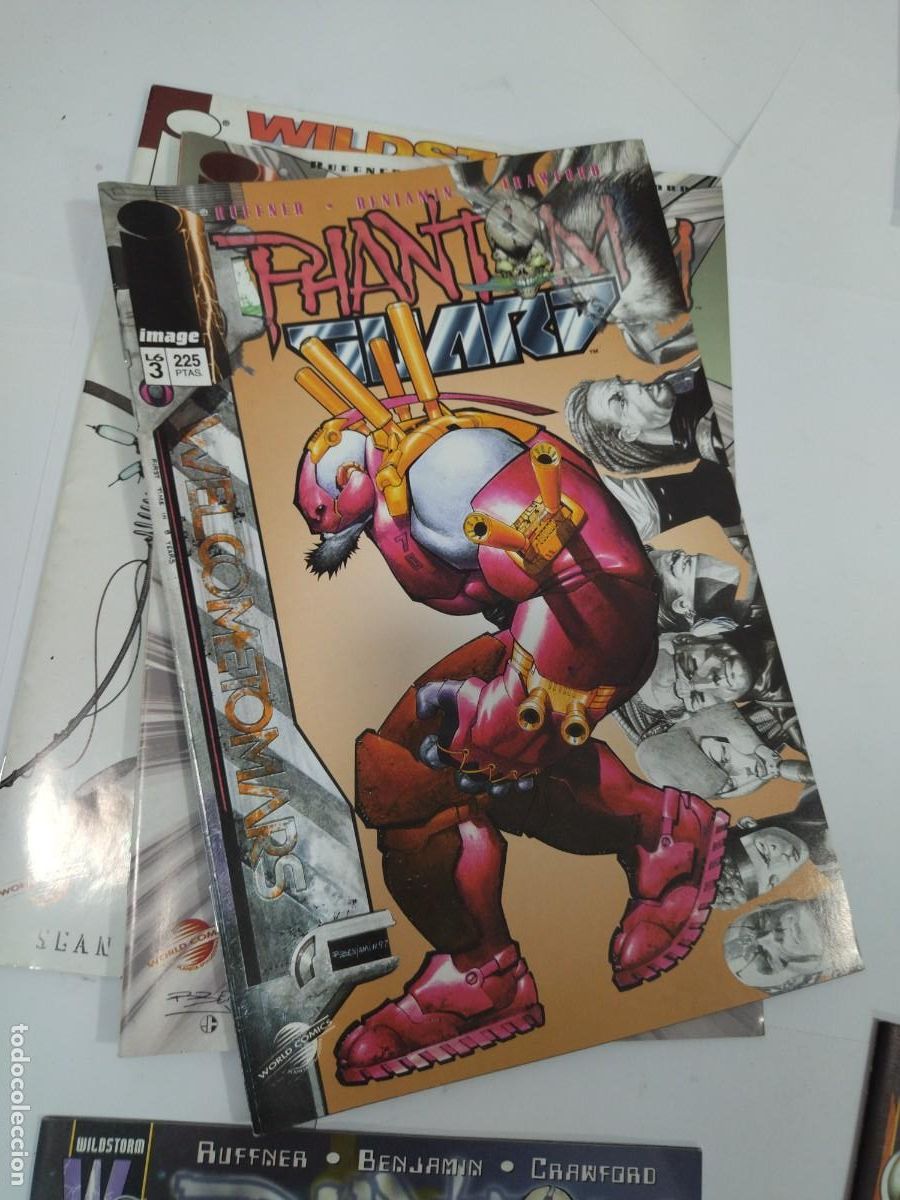 C&oacute;mics: Phantom guard 5 n&uacute;meros a&ntilde;o 1999 planeta - Foto 5