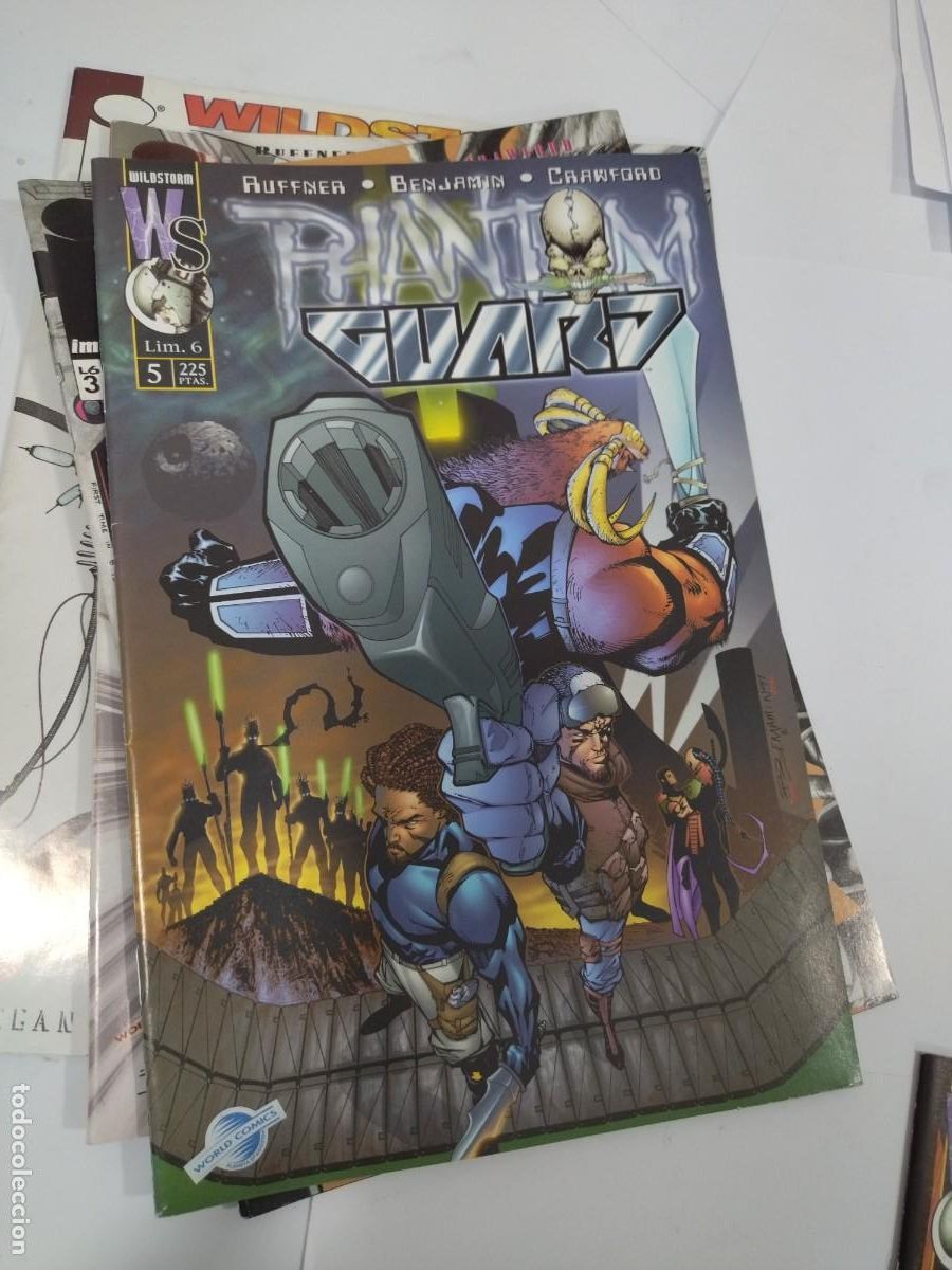 C&oacute;mics: Phantom guard 5 n&uacute;meros a&ntilde;o 1999 planeta - Foto 6