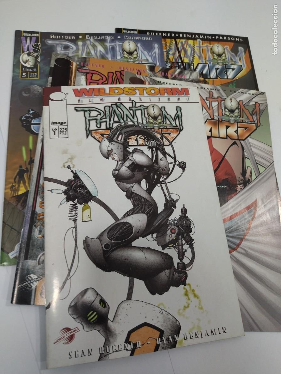 C&oacute;mics: Phantom guard 5 n&uacute;meros a&ntilde;o 1999 planeta - Foto 1