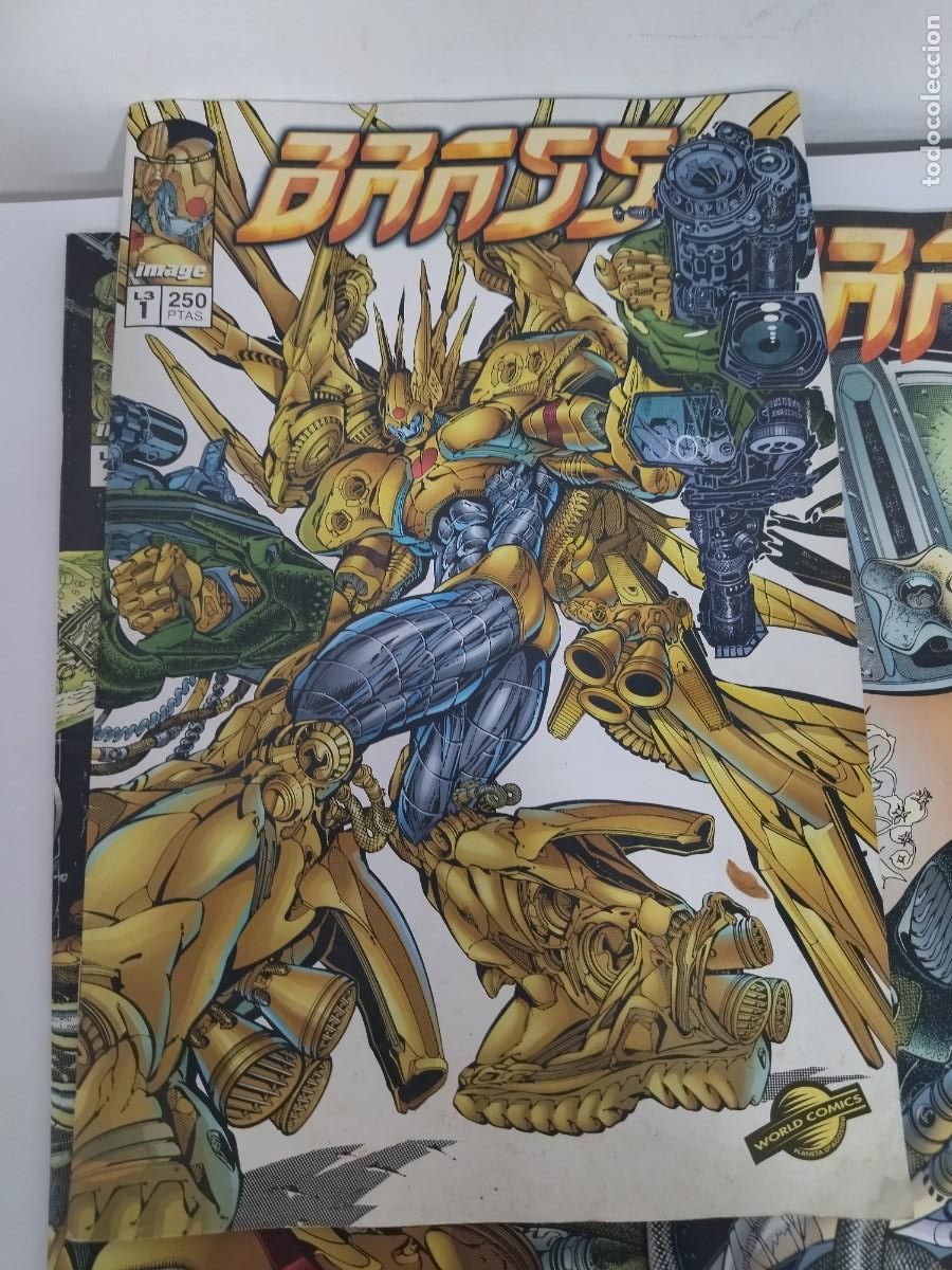 C&oacute;mics: Brass completa tres n&uacute;meros planeta a&ntilde;o 1996 - Foto 2
