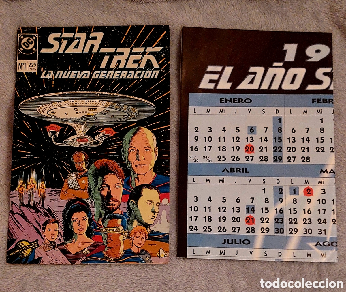 C&oacute;mics: Comic Star Trek La Nueva Generaci&oacute;n, n&uacute;mero 1. World C&oacute;mics - Foto 1
