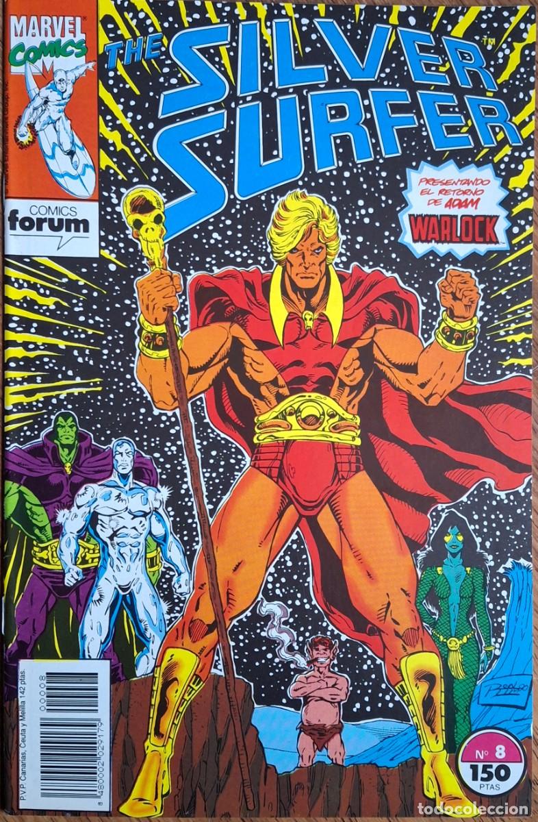 C&oacute;mics: SILVER SURFER VOL. 2 N&ordm; 8 - FORUM - EDIT. PLANETA - 1992 - Foto 1