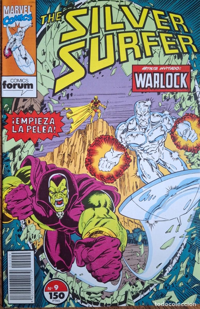 C&oacute;mics: SILVER SURFER VOL. 2 N&ordm; 9 - FORUM - EDIT. PLANETA - 1992 - Foto 1