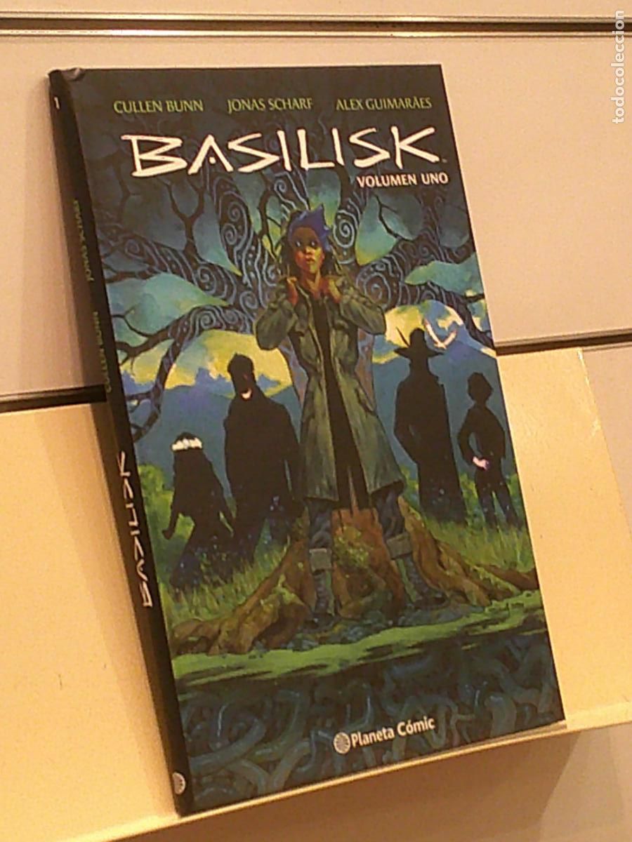 Comics: BASILISK VOLUMEN UNO CULLEN BUNN TOMO TAPA DURA AFTERSHOCK - PLANETA OFERTA