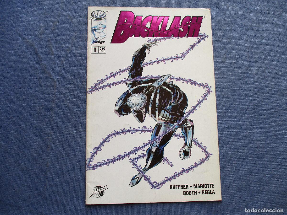 C&oacute;mics: WILDSTORM / BACKLASH N.&ordm; 1 de SEAN RUFFNER & BRETT BOOTH &middot; IMAGE 1995 - Foto 2
