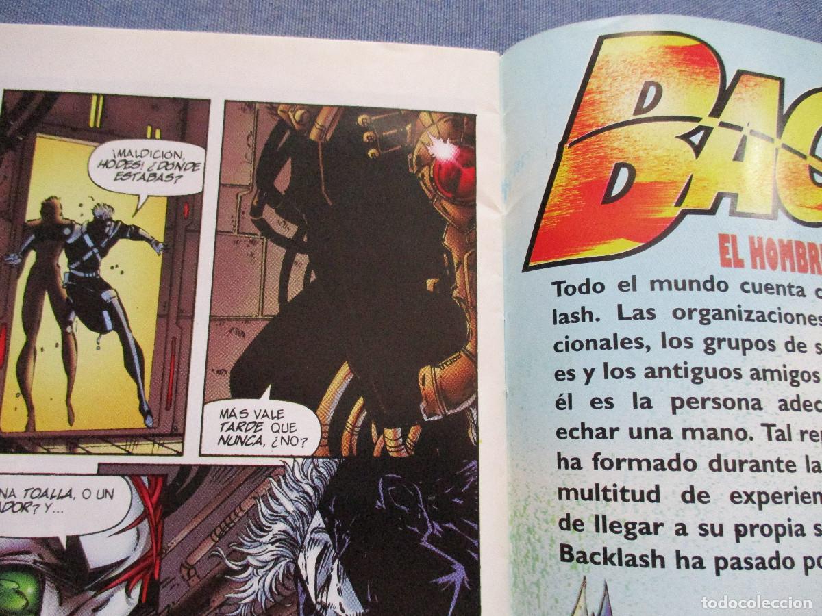 C&oacute;mics: WILDSTORM / BACKLASH N.&ordm; 1 de SEAN RUFFNER & BRETT BOOTH &middot; IMAGE 1995 - Foto 5