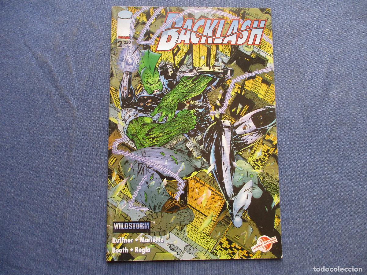 C&oacute;mics: WILDSTORM / BACKLASH N.&ordm; 2 de SEAN RUFFNER & BRETT BOOTH &middot; IMAGE 1995 - Foto 2