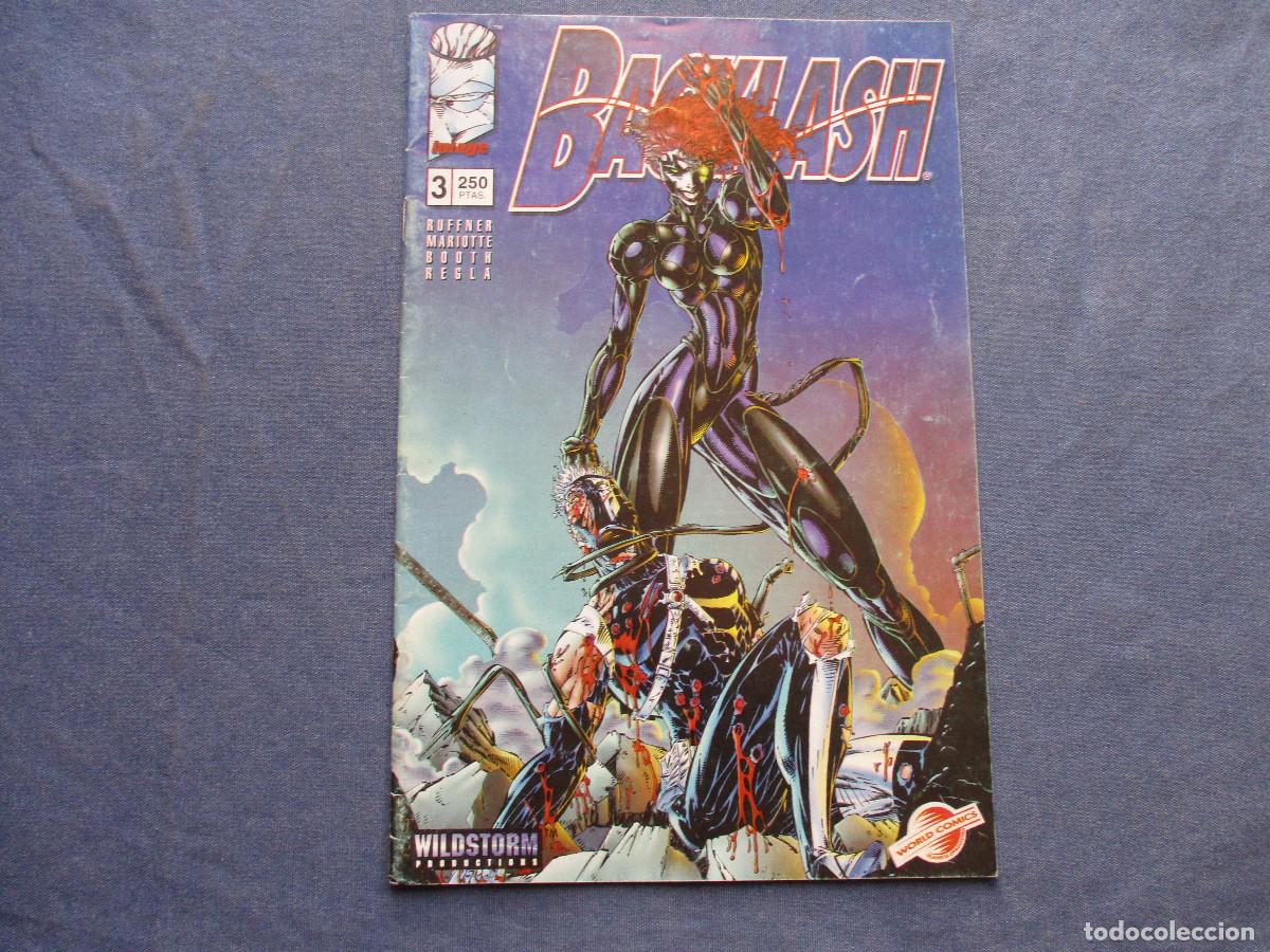 C&oacute;mics: WILDSTORM / BACKLASH N.&ordm; 3 de SEAN RUFFNER & BRETT BOOTH &middot; IMAGE 1995 - Foto 2