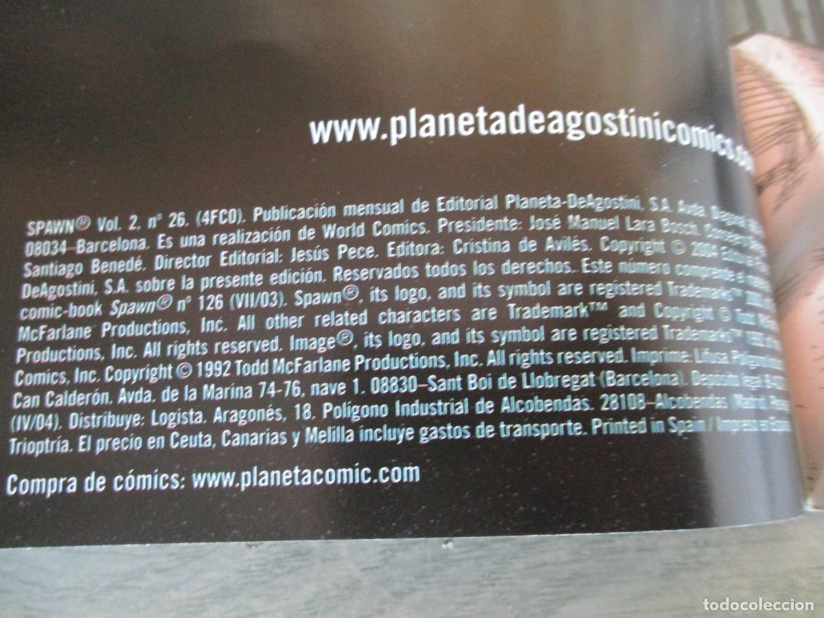 C&oacute;mics: SPAWN - V 2-N&ordm;. 26-PLANETA- - Foto 2