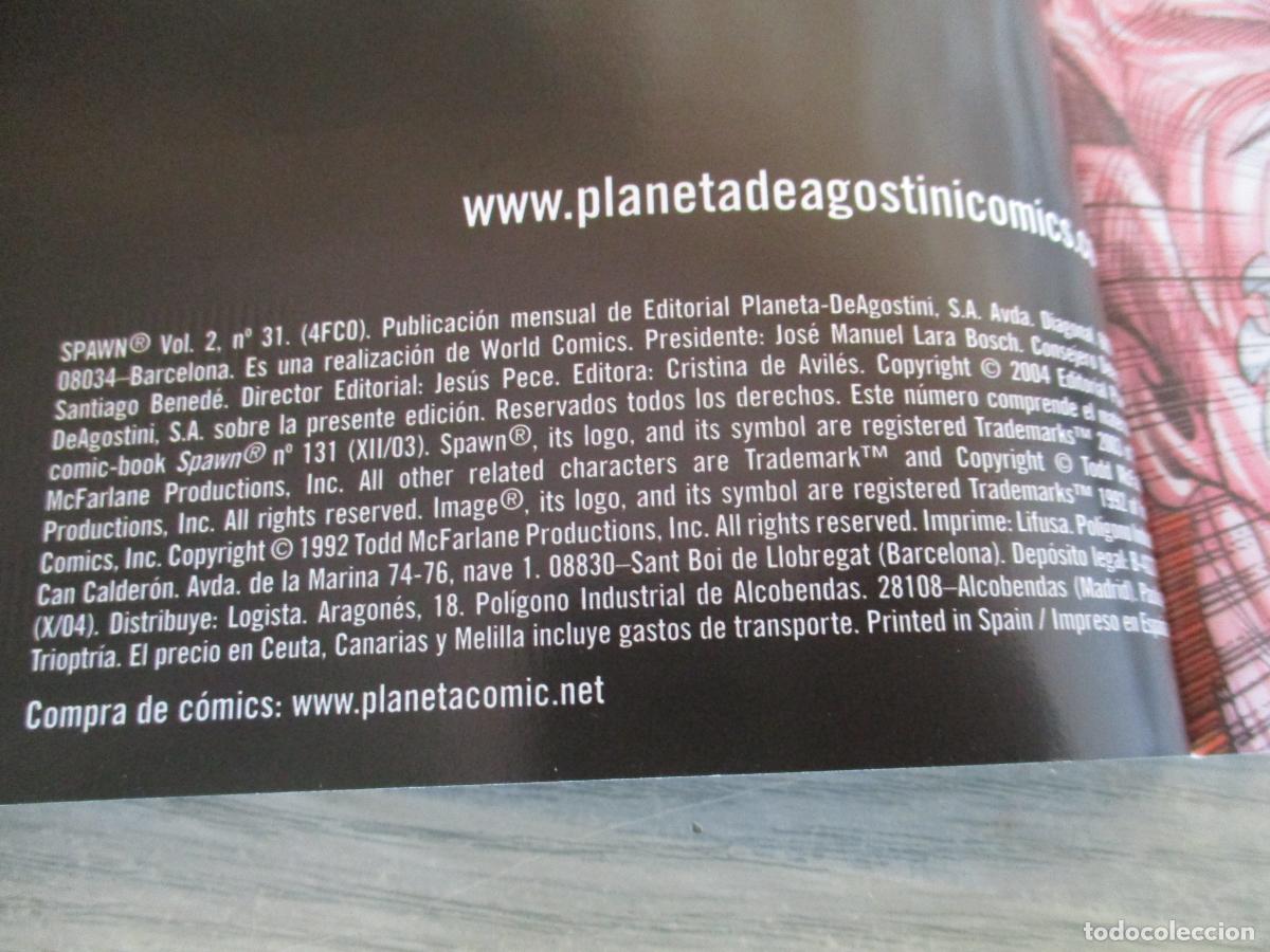 C&oacute;mics: SPAWN - V 2-N&ordm;. 31-PLANETA- - Foto 2