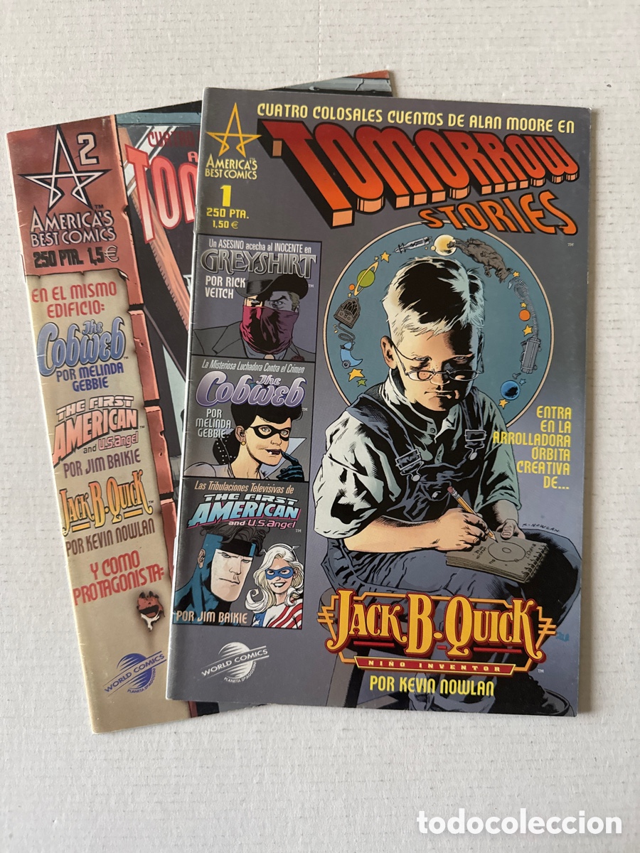 Comics: TOMORROW STORIES #1 y #2 d8 - PLANETA - &laquo;IMPECABLE&raquo;