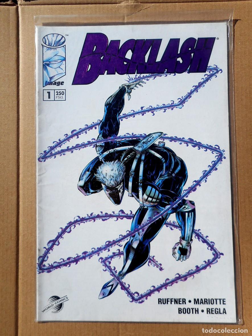 C&oacute;mics: BACKLASH N&ordm;1 (PLANETA-OCTUBRE 1995) BRETT BOOTH - Foto 1