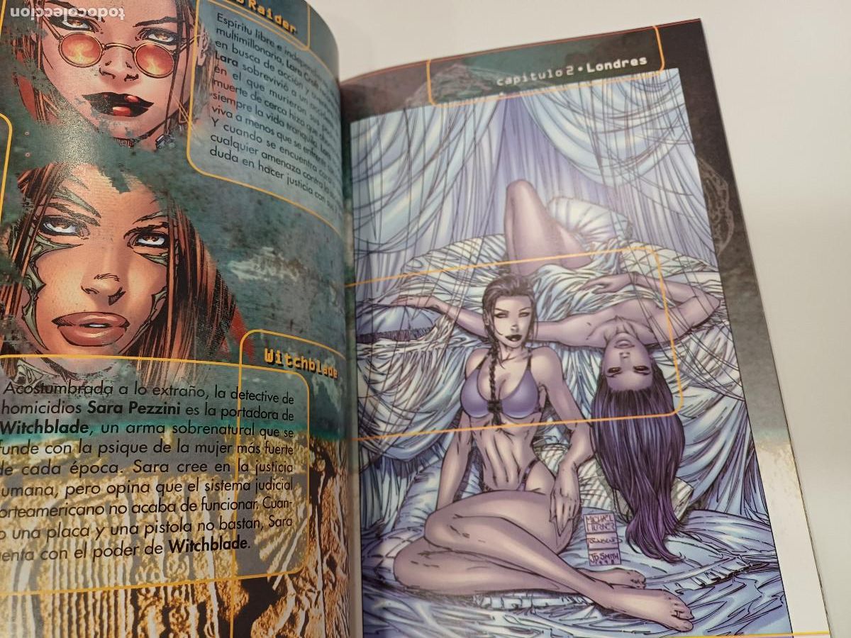 C&oacute;mics: TOMB RAIDER/WITCHBLADE. - Foto 2