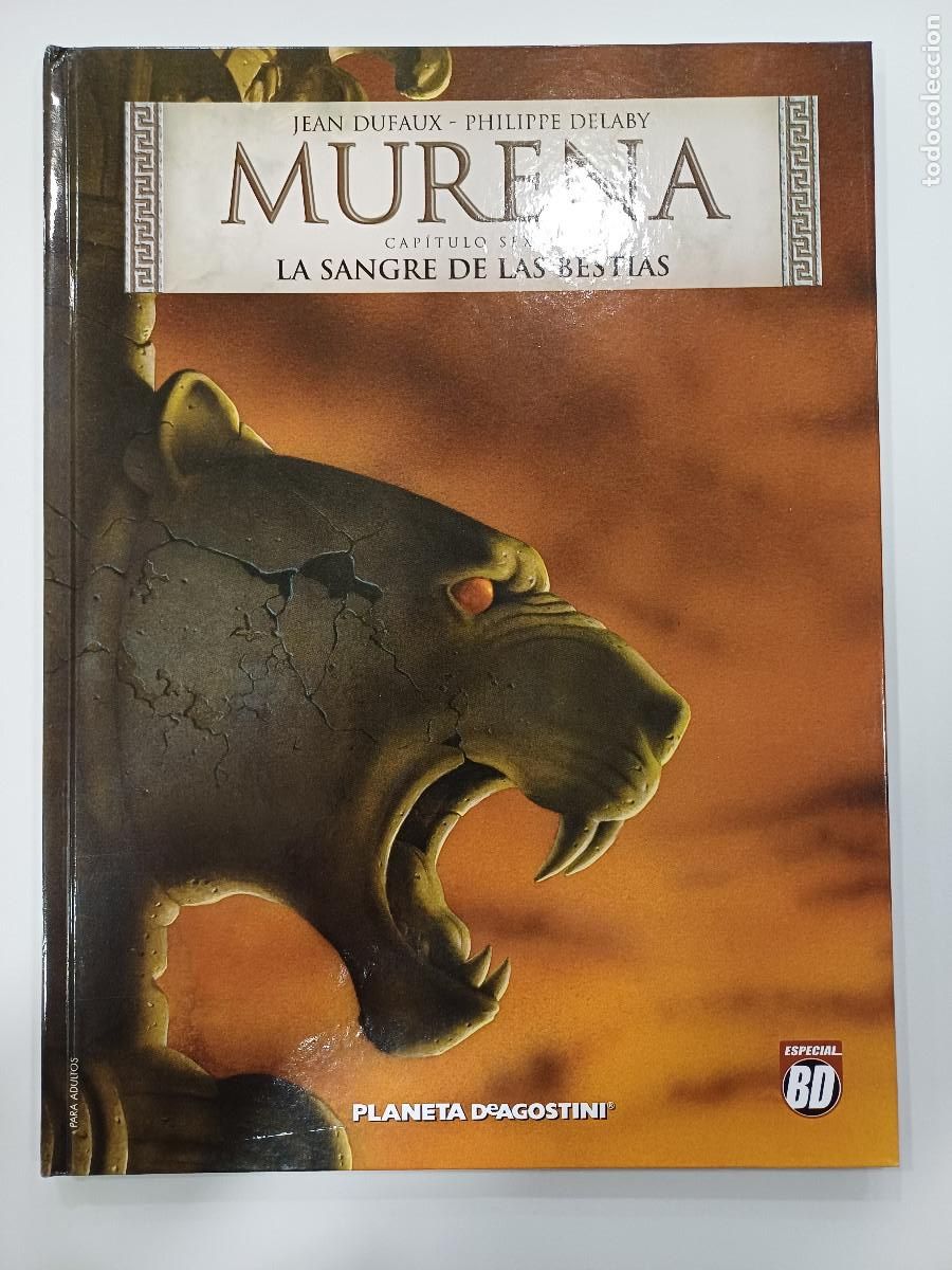 Comics: MURENA/LA SANGRE DE LAS BESTIAS/CAPITULO SEXTO/JEAN DUFAUX-PHILIPPE DELABY.