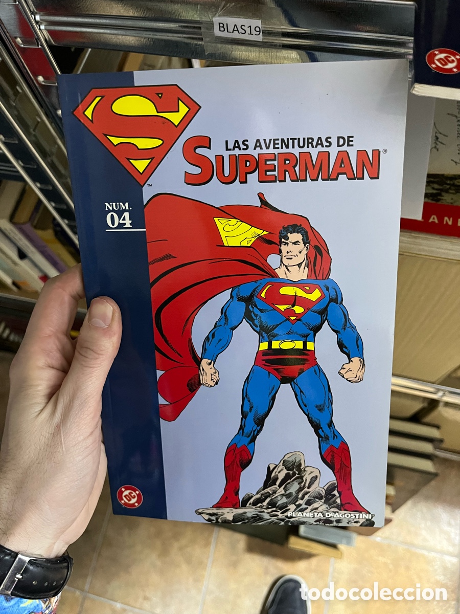 C&oacute;mics: BLAS19 LAS AVENTURAS DE SUPERMAN 4 comic planeta dc - Foto 1