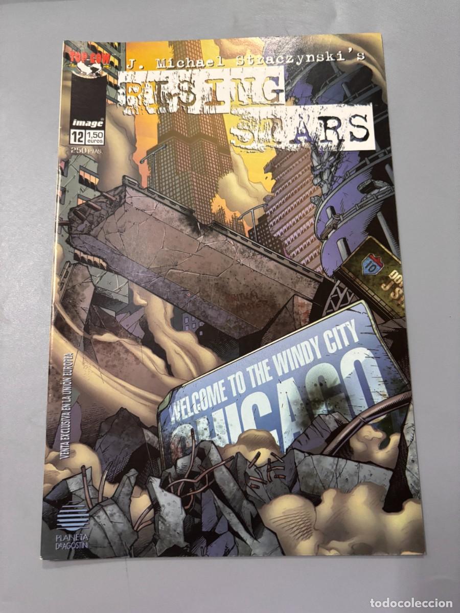 Comics: RISING STARS. N&ordm; 12.- &iquest;QU&Eacute; EST&Aacute; PASANDO..? J. MICHAEL STRACZYNSKI'S. PLANETA DEAGOSTINI COMICS.