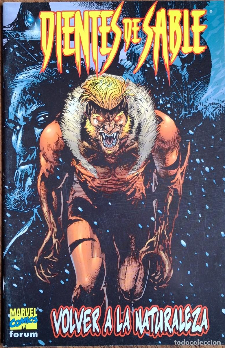 C&oacute;mics: DIENTES DE SABLE - VOLVER A LA NATURALEZA - 1998 - Foto 1