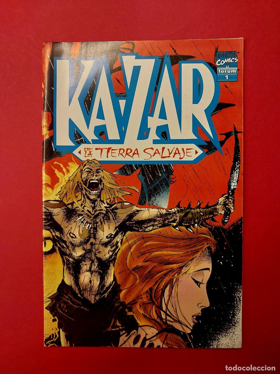 Comics: Kazar de la Tierra Salvaje N&ordm; 1 Marvel Comics 1996 C-25
